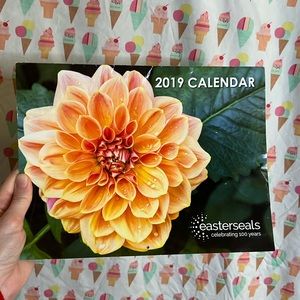 💝 10/$10 💝 Floral Calendar 2019